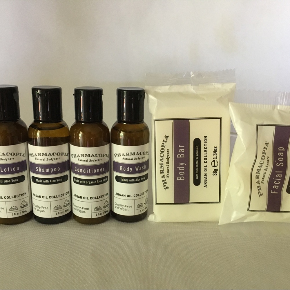 Phamacopia Argon Oil Collection 6 piece travel bundle